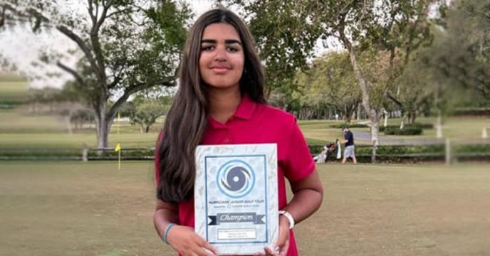 Myla Kumar Junior Golfer