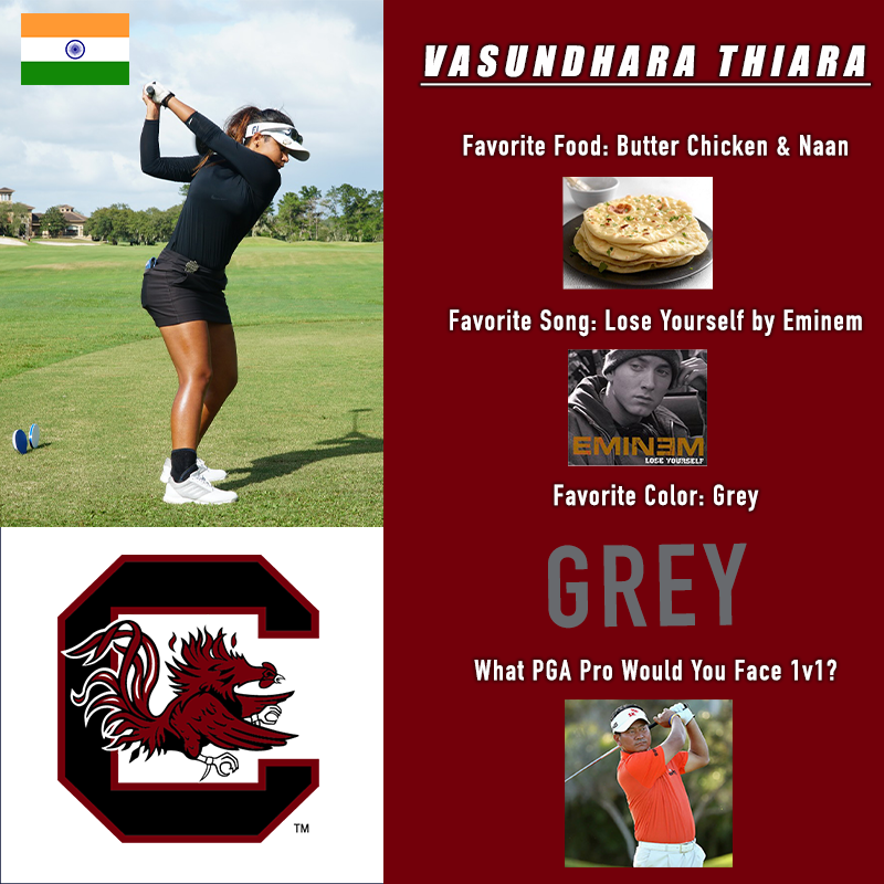Vasundhara Thiara Commits to the University of South Carolina.