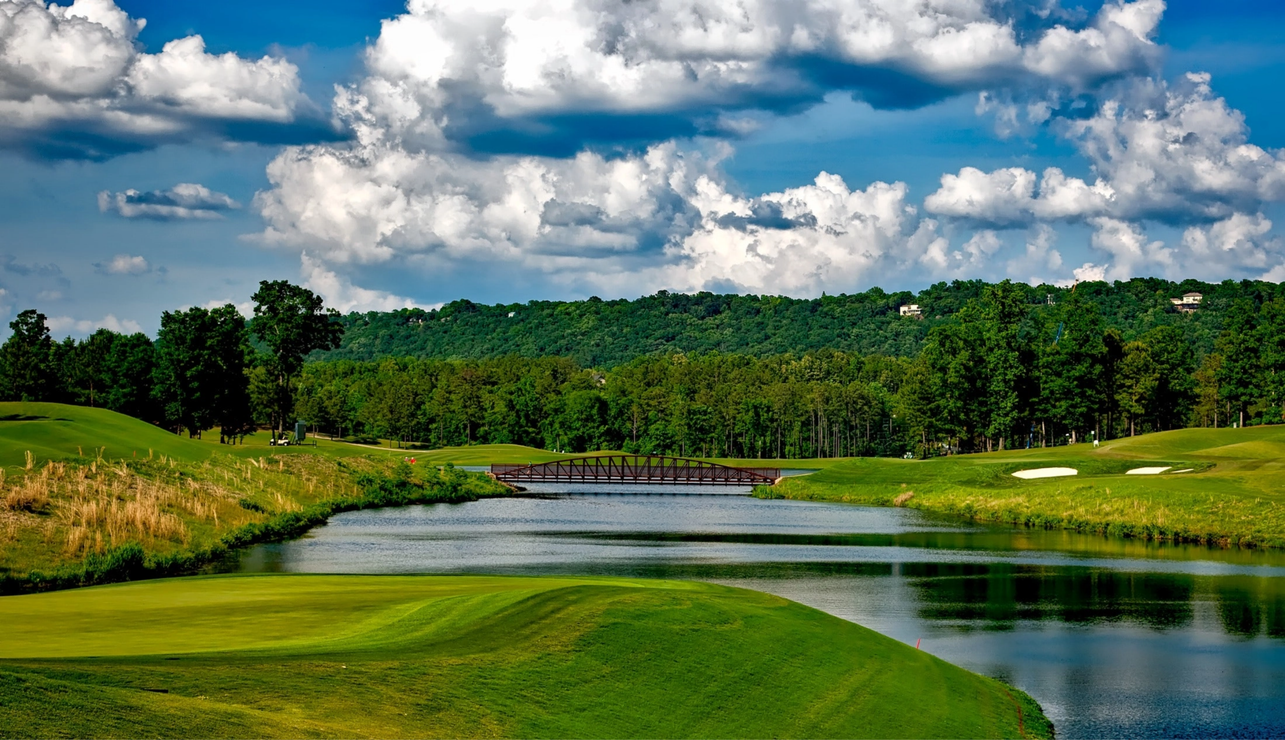 Golf Course in Fall South Carolina